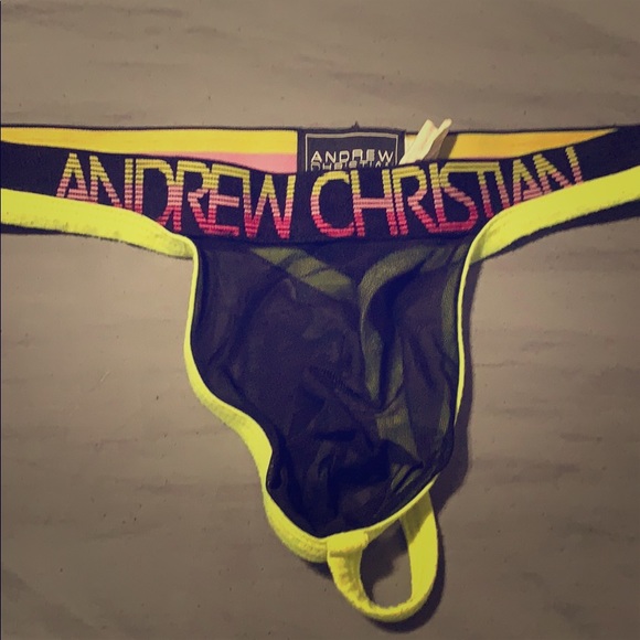 Andrew Christian Other - Andrew Christian mesh thong, medium